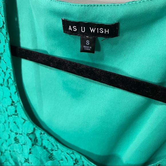 SM Princess Teal Dress AS U WISH - Picture 2 of 8